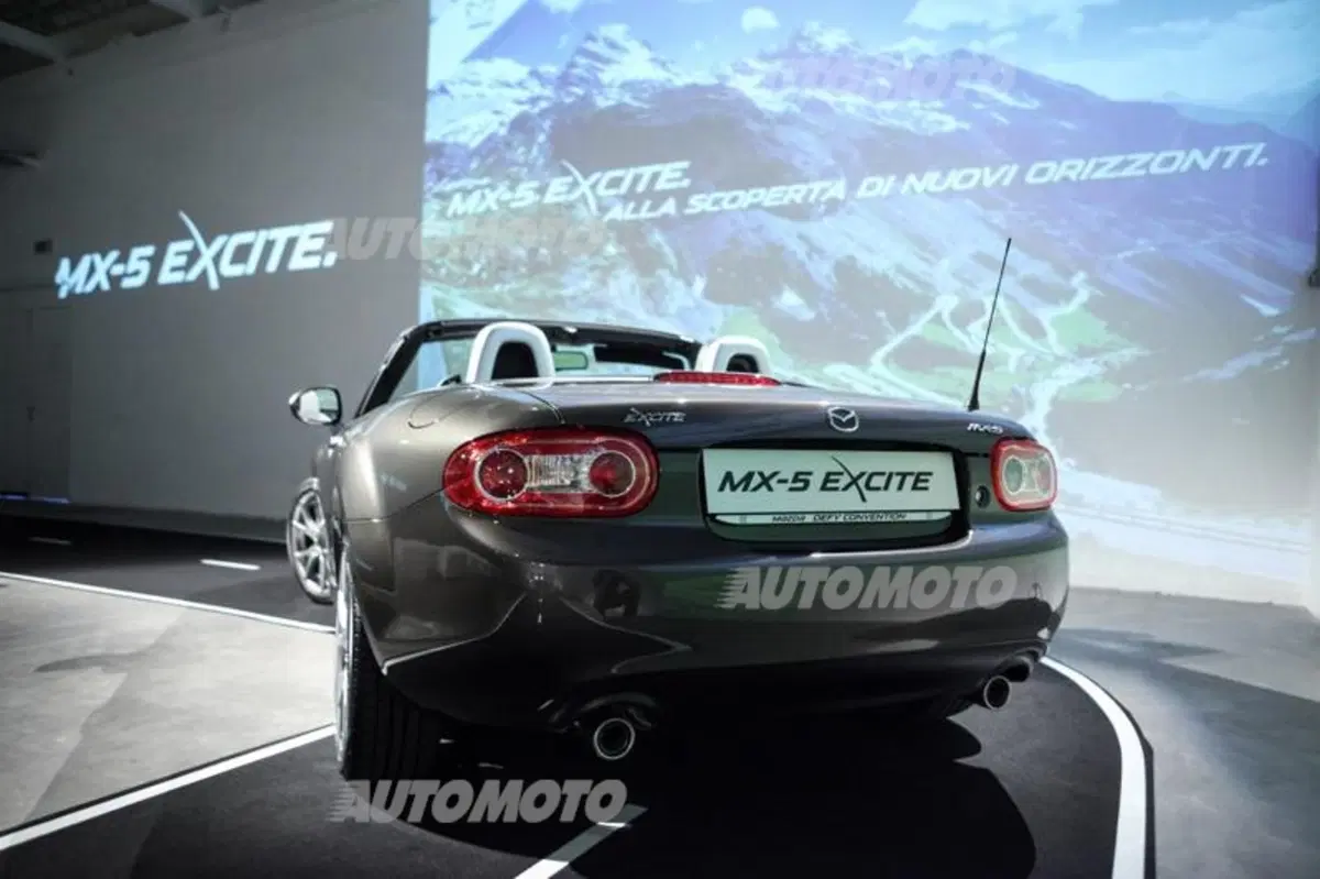 Mazda MX-5 Excite: nuova edizione speciale nell'anno del 25° Anniversario (8)