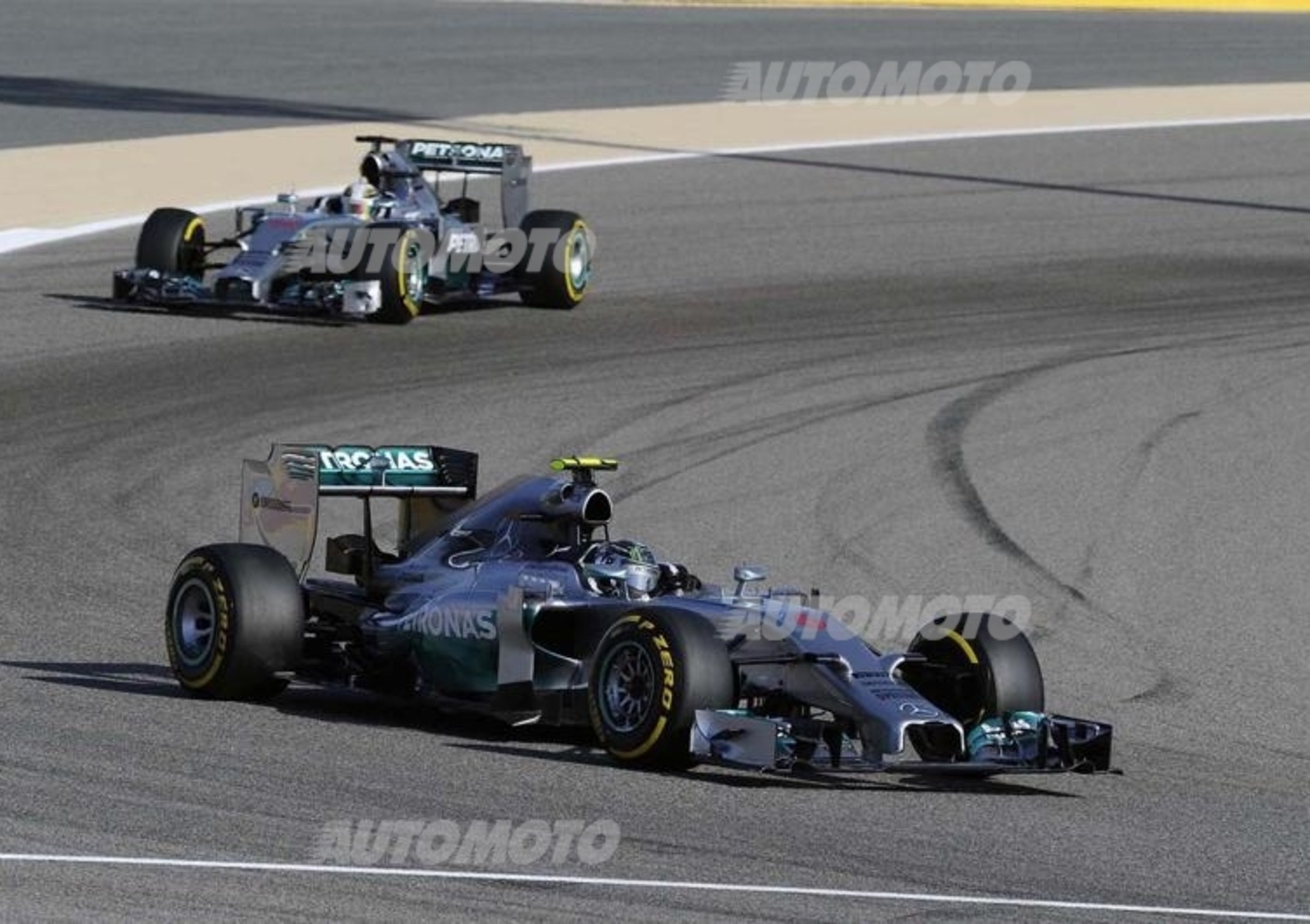Formula 1 Bahrain 2014: Rosberg strappa la pole position nelle qualifiche