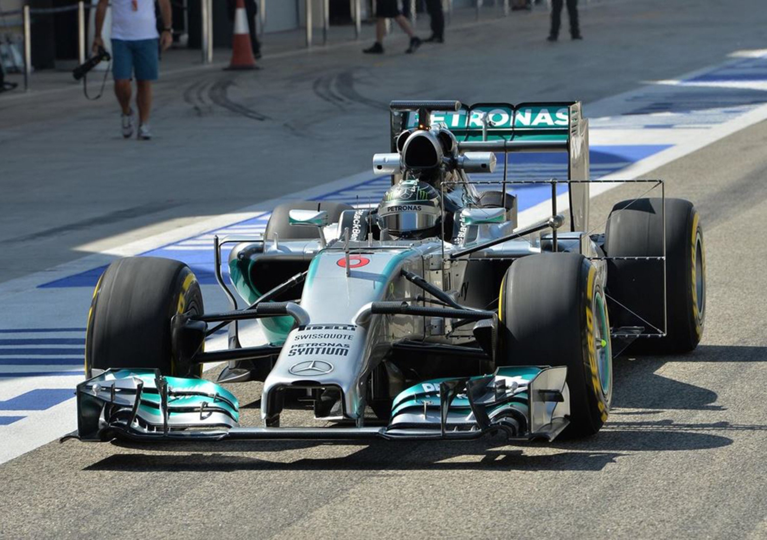 Formula 1: Rosberg &egrave; il pi&ugrave; veloce nel 1&deg; giorno di test in Bahrain