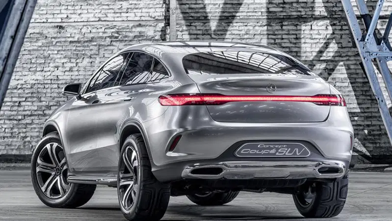 Mercedes-Benz Concept Coup&eacute; SUV: tutte le immagini