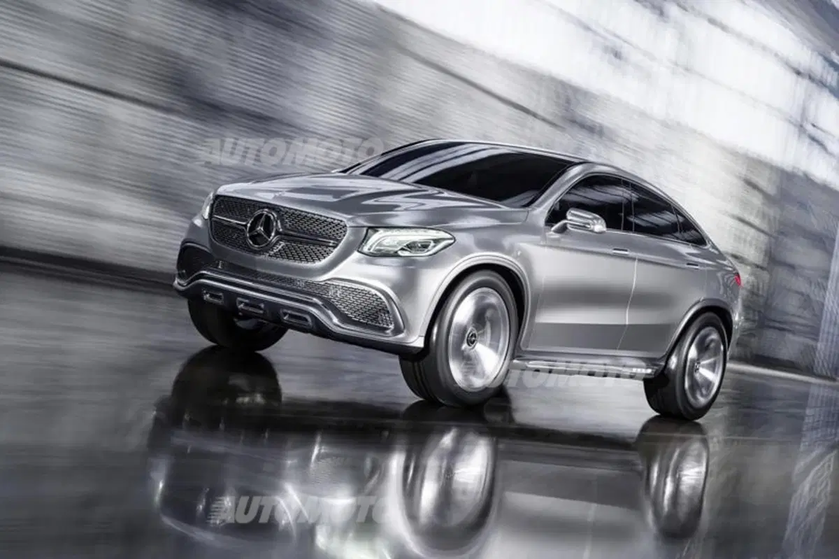 Mercedes-Benz Concept Coupé SUV: tutte le immagini