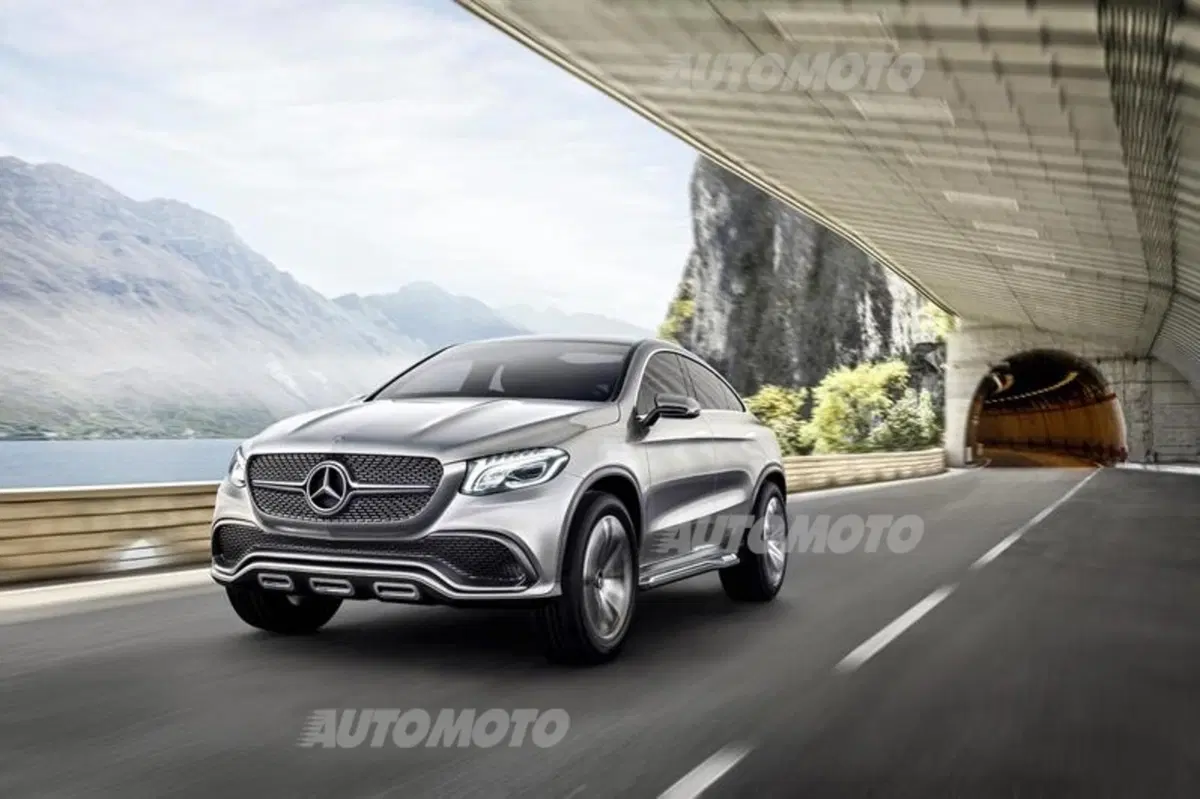 Mercedes-Benz Concept Coupé SUV: tutte le immagini (2)