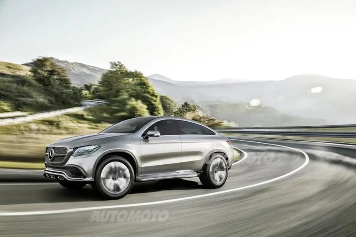Mercedes-Benz Concept Coupé SUV: tutte le immagini (3)