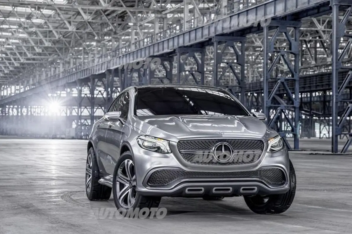 Mercedes-Benz Concept Coupé SUV: tutte le immagini (4)