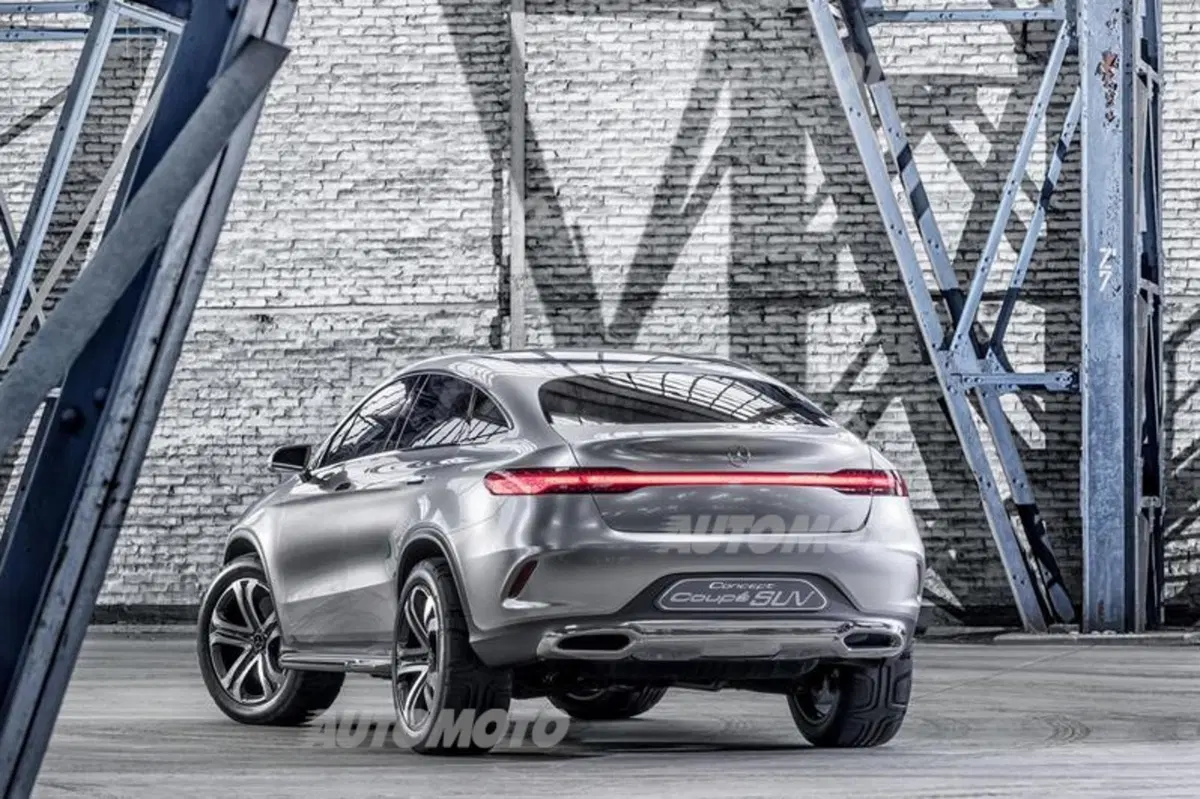 Mercedes-Benz Concept Coupé SUV: tutte le immagini (5)
