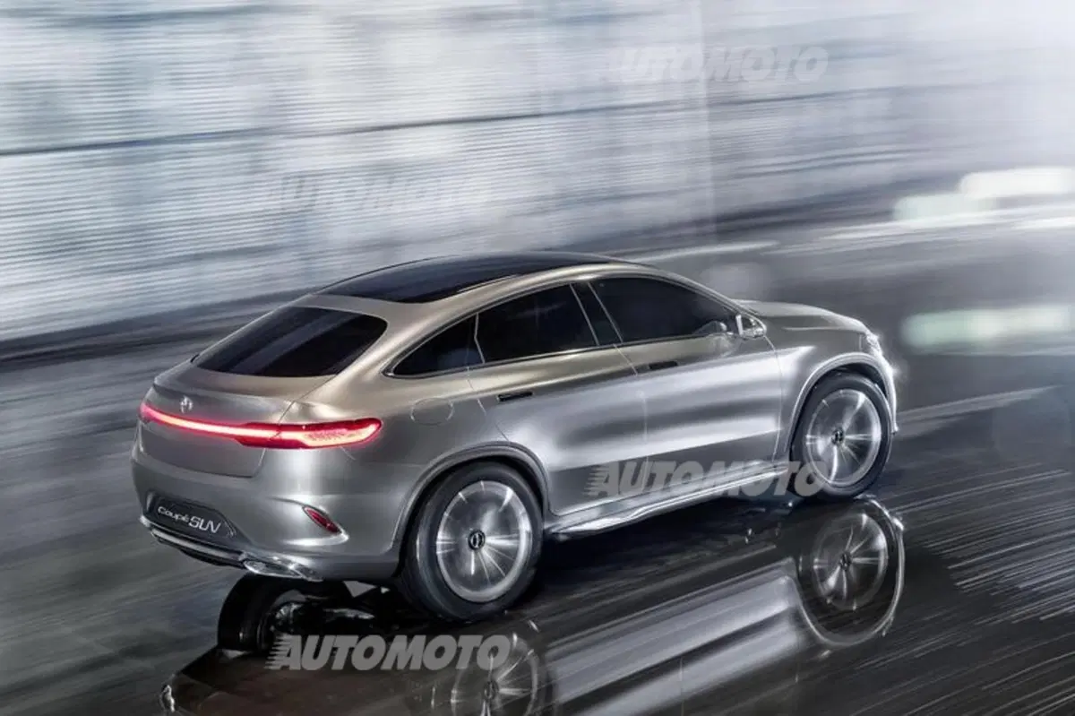 Mercedes-Benz Concept Coupé SUV: tutte le immagini (6)