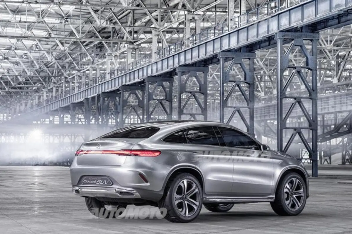 Mercedes-Benz Concept Coupé SUV: tutte le immagini (7)