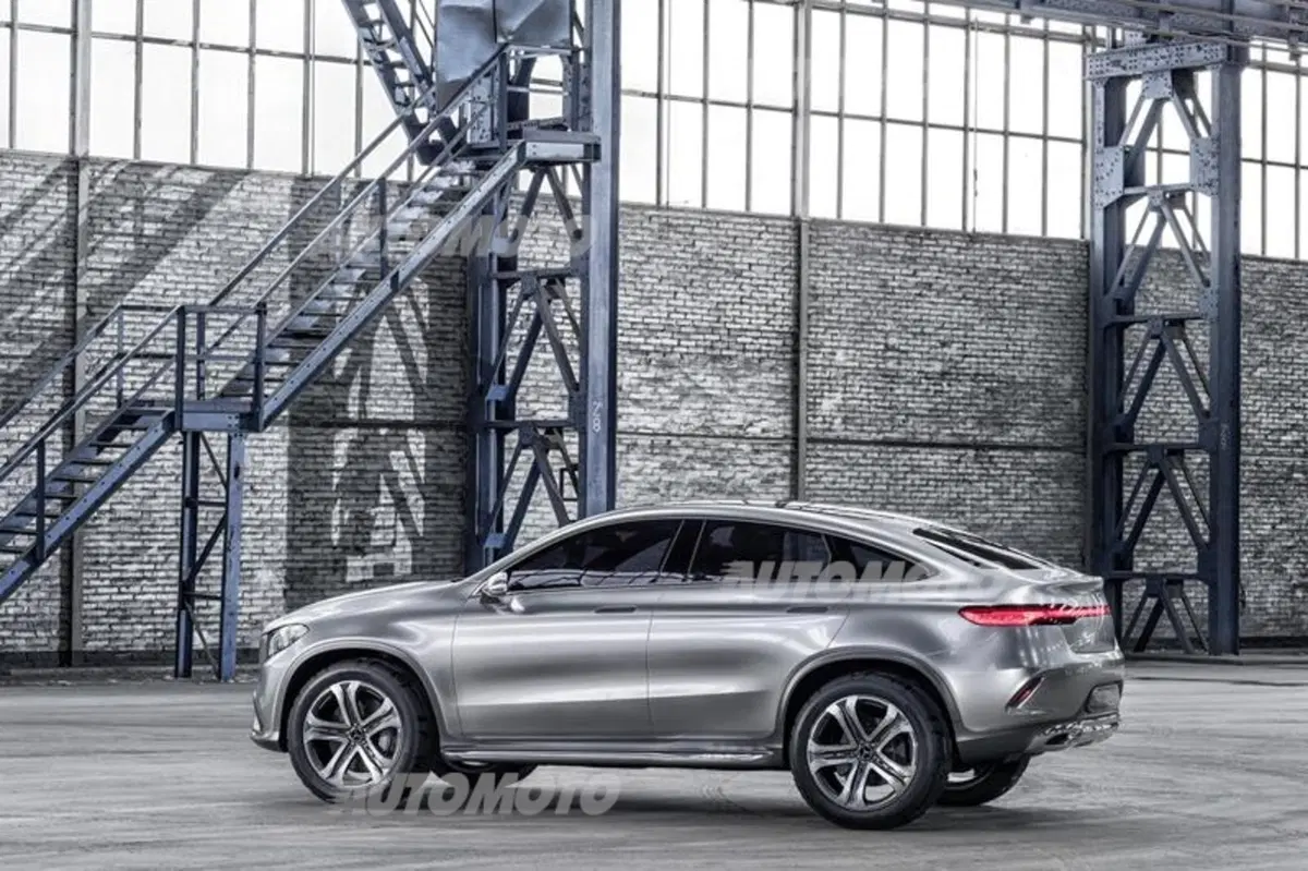 Mercedes-Benz Concept Coupé SUV: tutte le immagini (8)