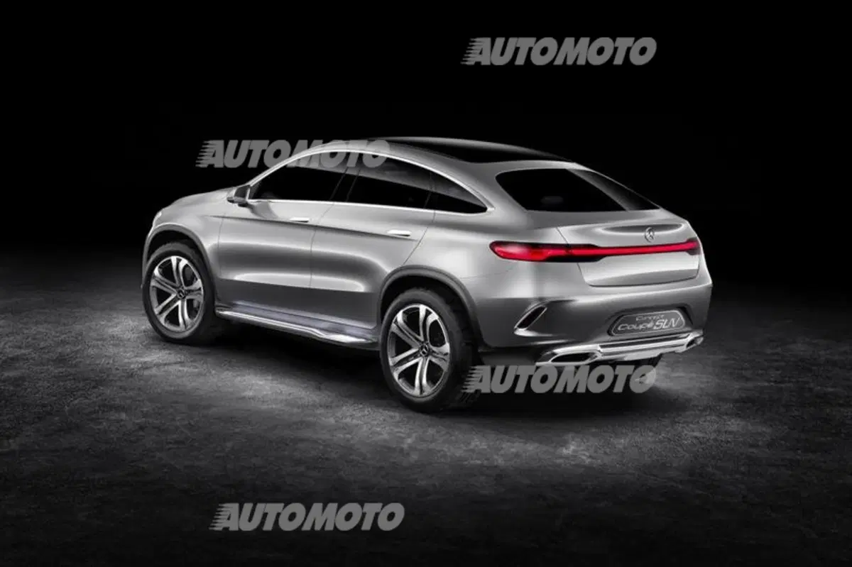 Mercedes-Benz Concept Coupé SUV: tutte le immagini (22)