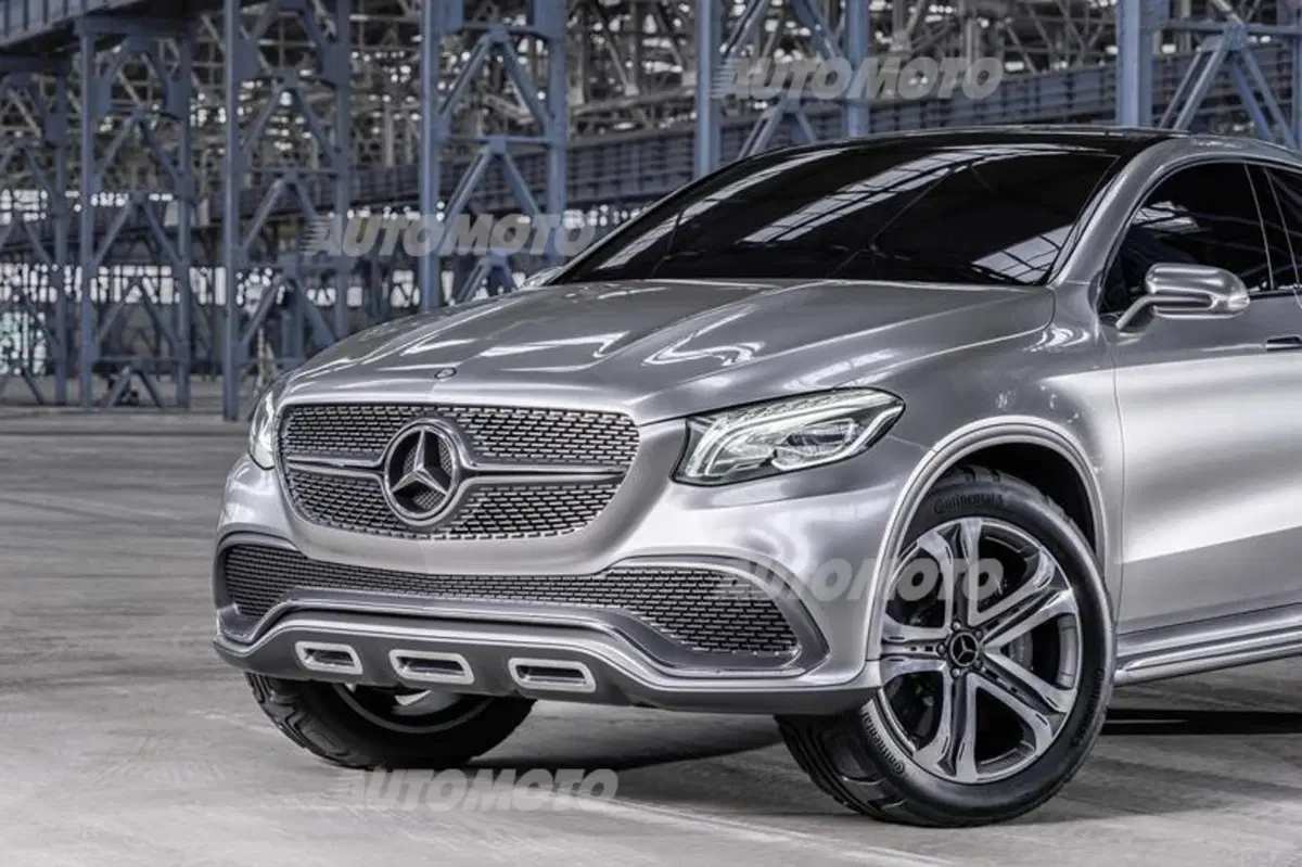 Mercedes-Benz Concept Coupé SUV: tutte le immagini (23)