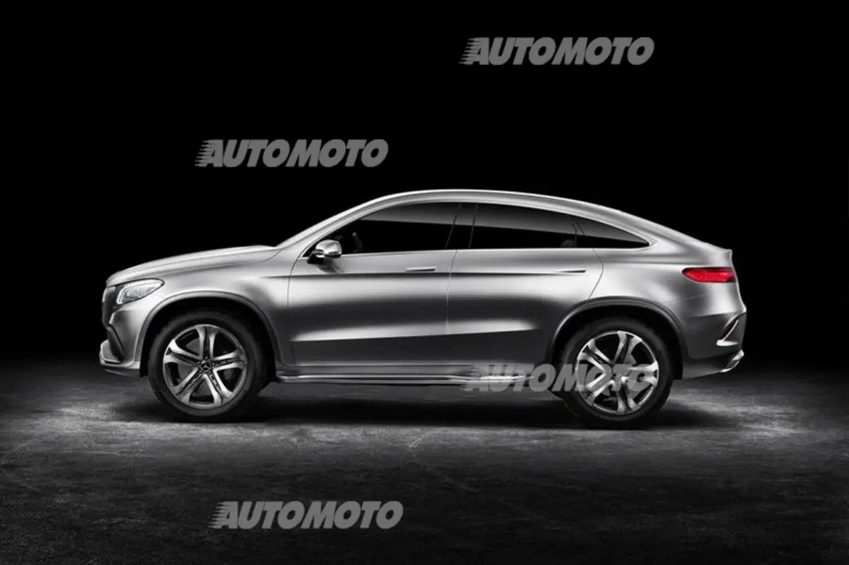 Mercedes-Benz Concept Coupé SUV: tutte le immagini (24)