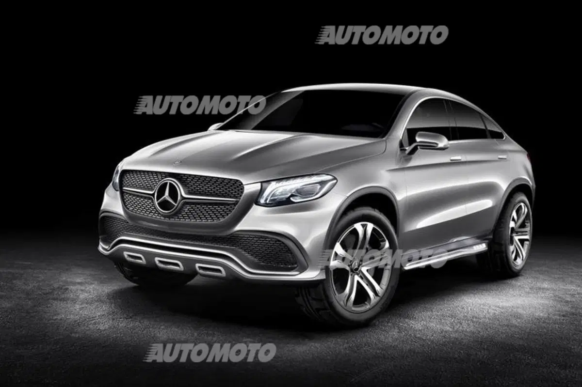 Mercedes-Benz Concept Coupé SUV: tutte le immagini (25)