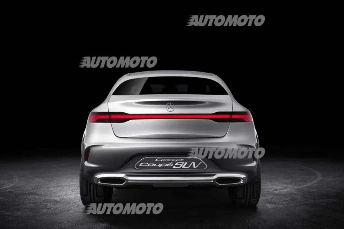 Mercedes-Benz Concept Coupé SUV: tutte le immagini (27)