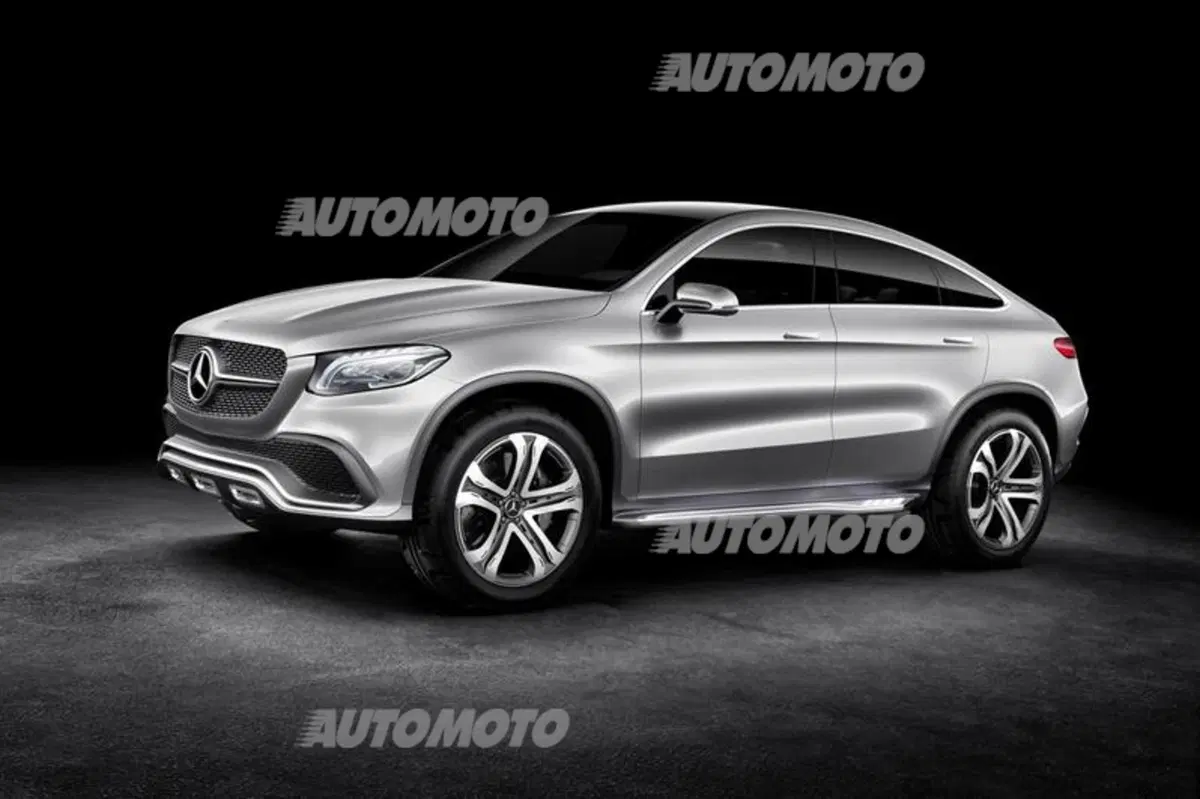 Mercedes-Benz Concept Coupé SUV: tutte le immagini (28)