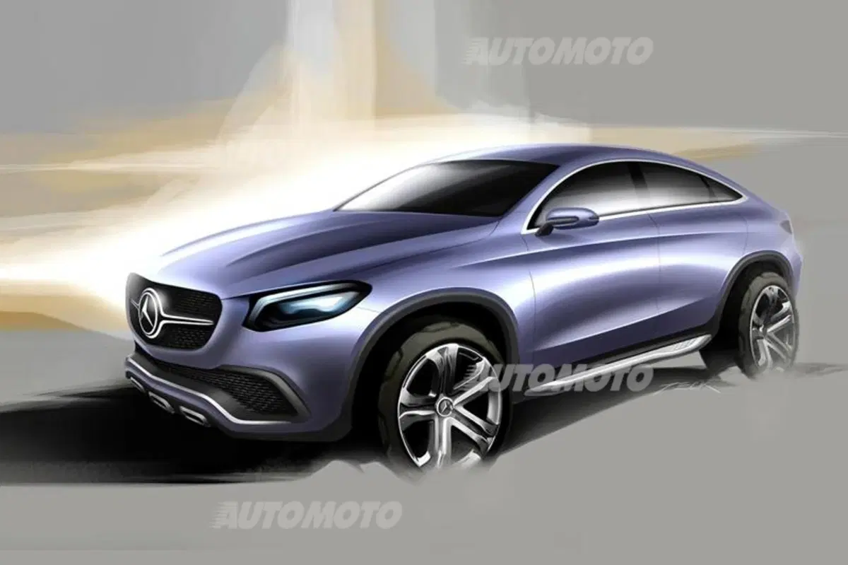 Mercedes-Benz Concept Coupé SUV: tutte le immagini (29)