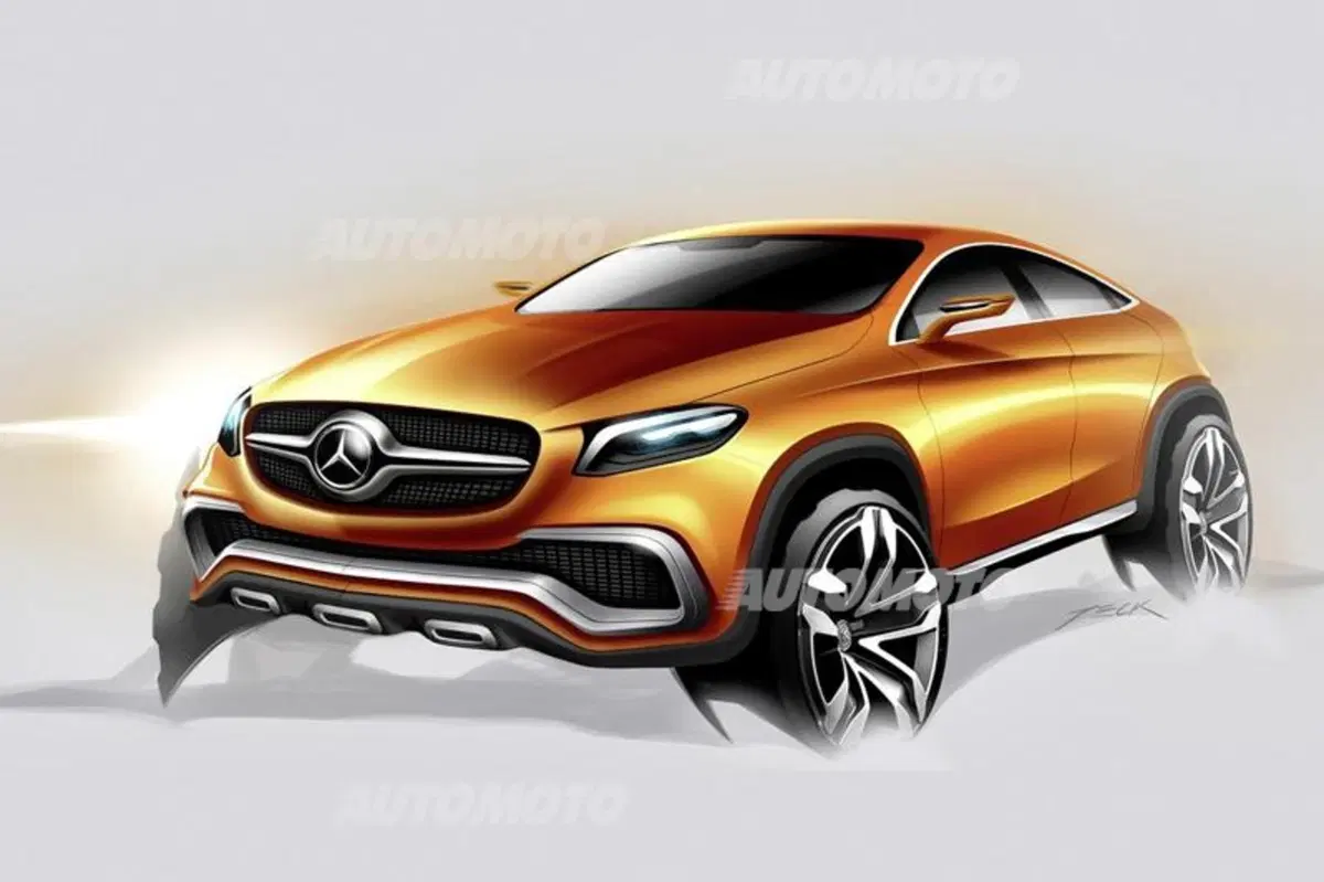 Mercedes-Benz Concept Coupé SUV: tutte le immagini (31)