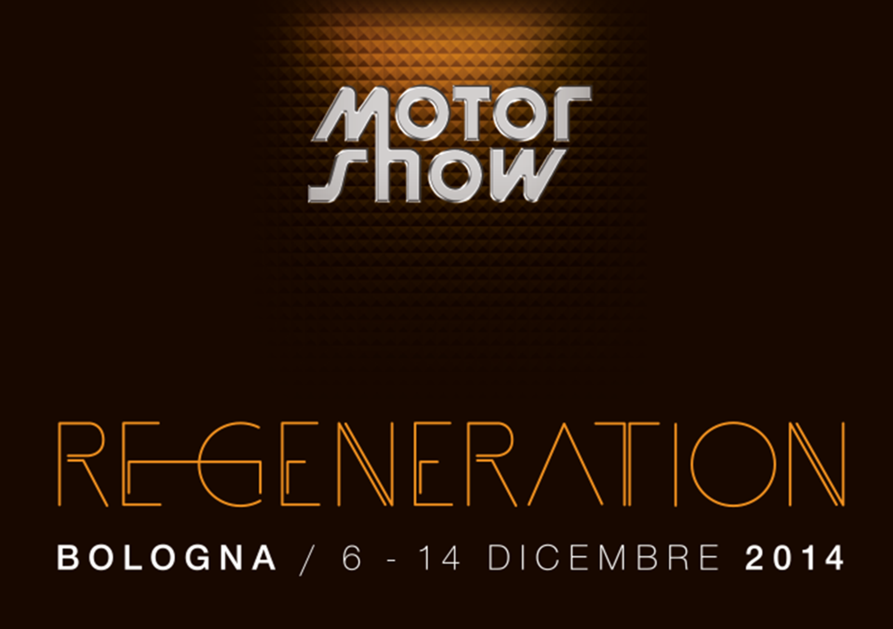 Motor Show di Bologna 2014: sar&agrave; una &quot;Re-Generation&quot;, dal 6 al 14 dicembre