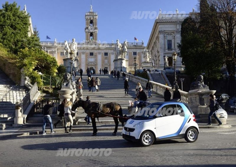 Roma: i risultati di car2go ad un mese dal via