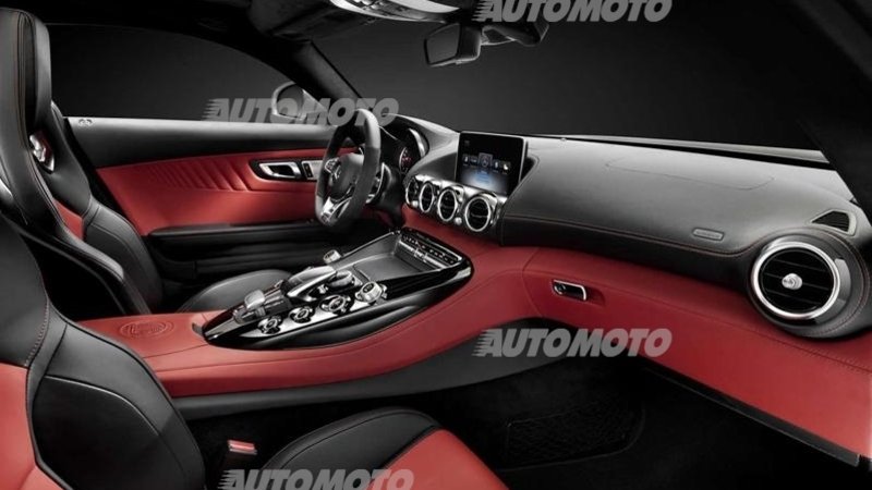 Mercedes-AMG GT: prime immagini degli interni