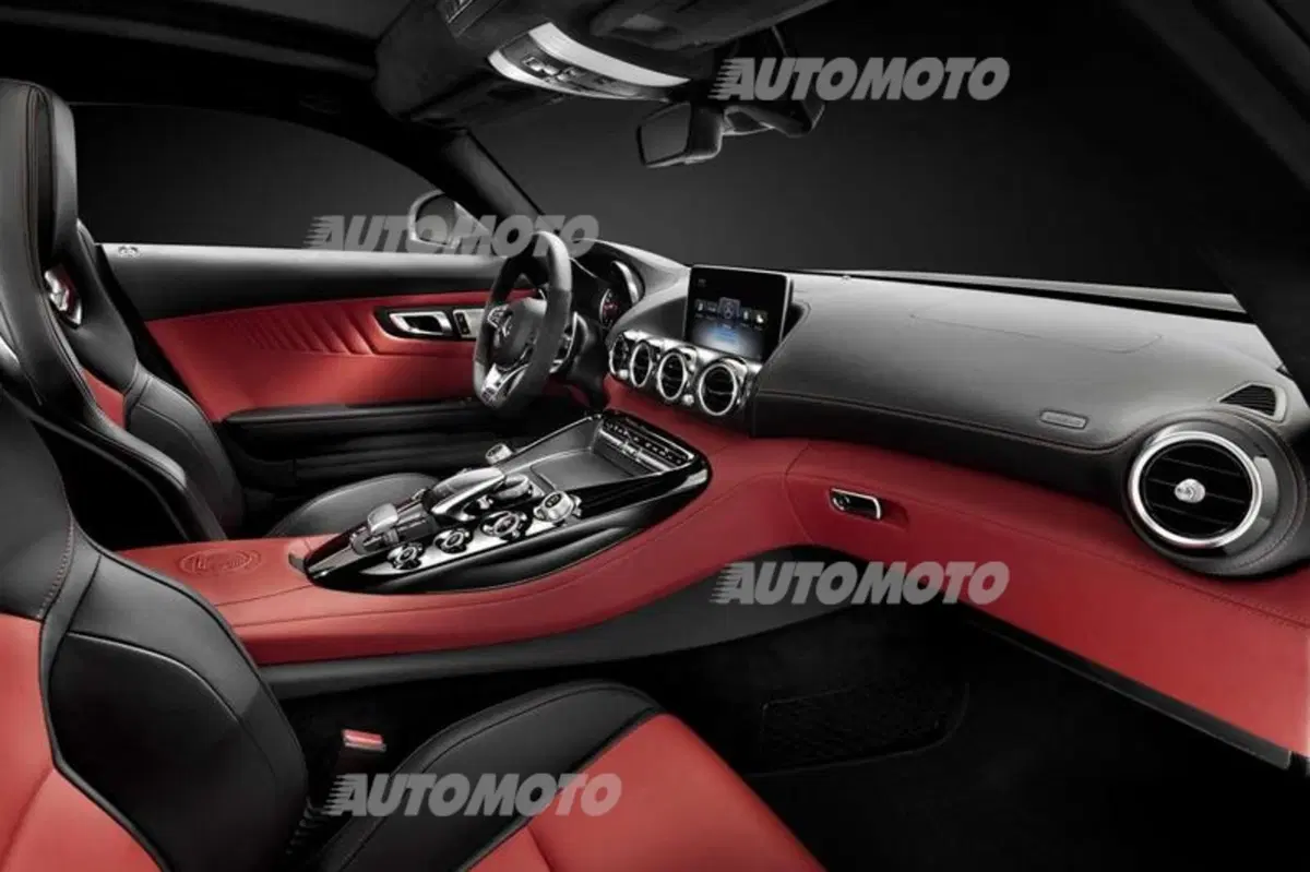 Mercedes-AMG GT: prime immagini degli interni