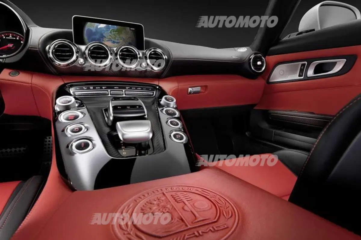 Mercedes-AMG GT: prime immagini degli interni (2)