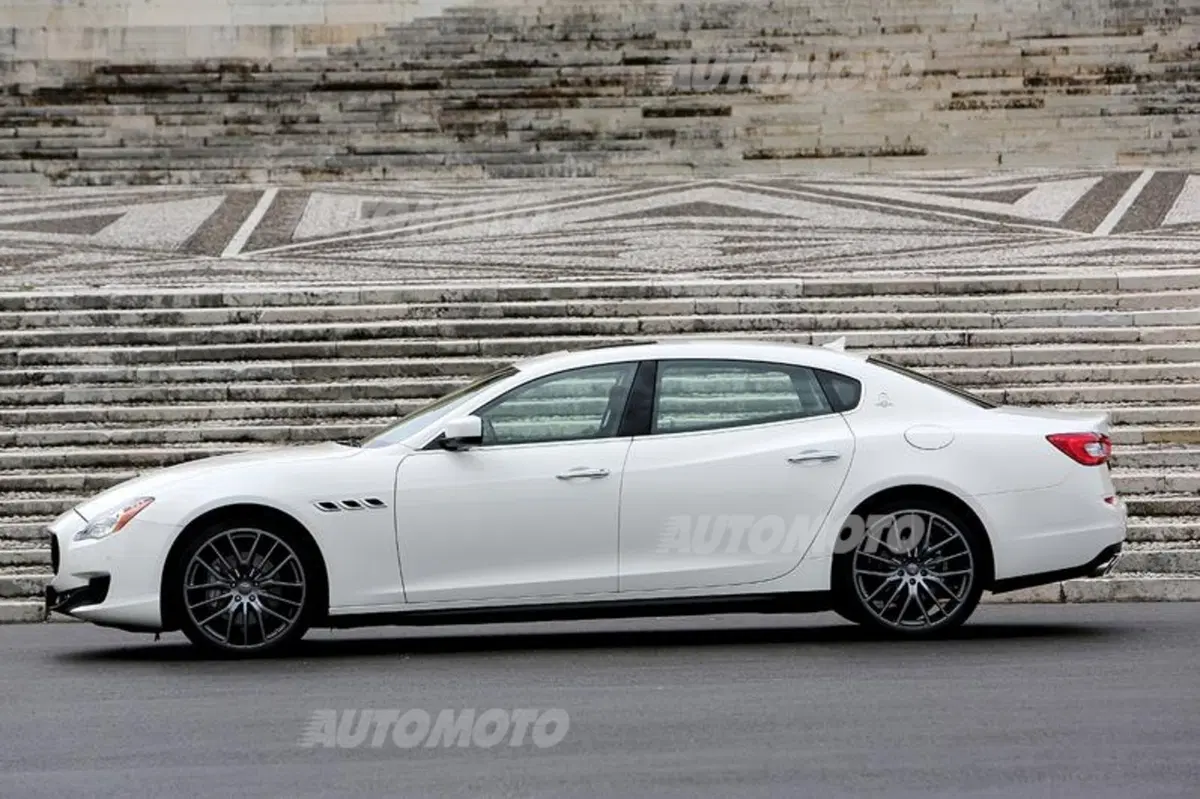 Camerini, Maserati: «Quattroporte Diesel è la scelta più razionale, ma non rinuncia all'emozione» (8)