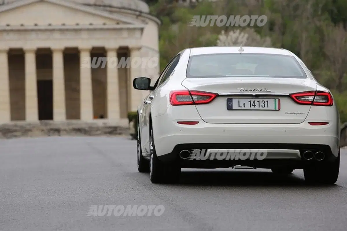 Camerini, Maserati: «Quattroporte Diesel è la scelta più razionale, ma non rinuncia all'emozione» (9)
