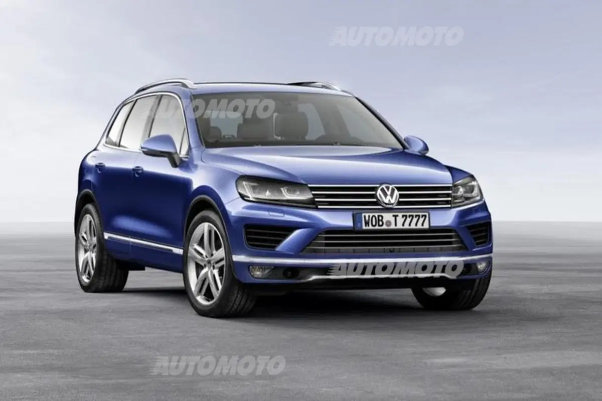 Volkswagen Touareg restyling: nuovo look e motori più efficienti