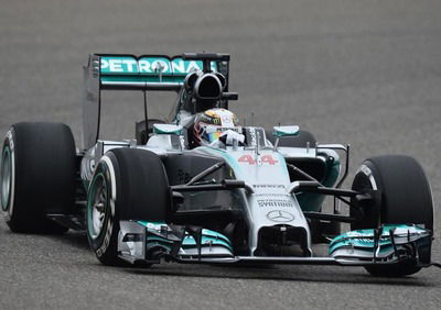 Formula 1 Cina 2014: Hamilton domina le libere del venerdì