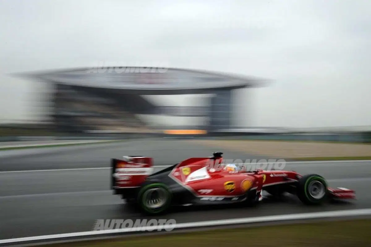 Formula 1 Cina 2014: Hamilton conquista la pole in qualifica. Ferrari in bianco e nero (8)