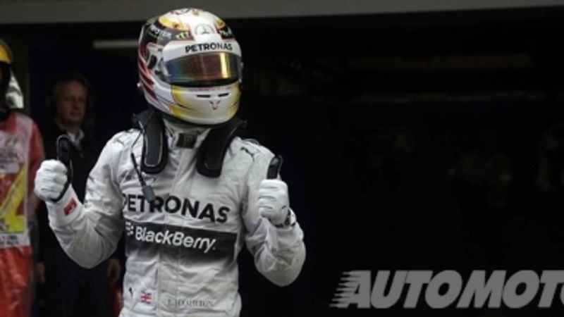 F1 Cina 2014: Hamilton vince a Shanghai. Alonso &egrave; terzo