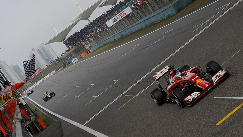 Formula 1 Cina 2014: la bandiera precoce. La gara &egrave; finita un giro prima