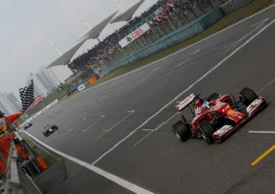 Formula 1 Cina 2014: la bandiera precoce. La gara è finita un giro prima