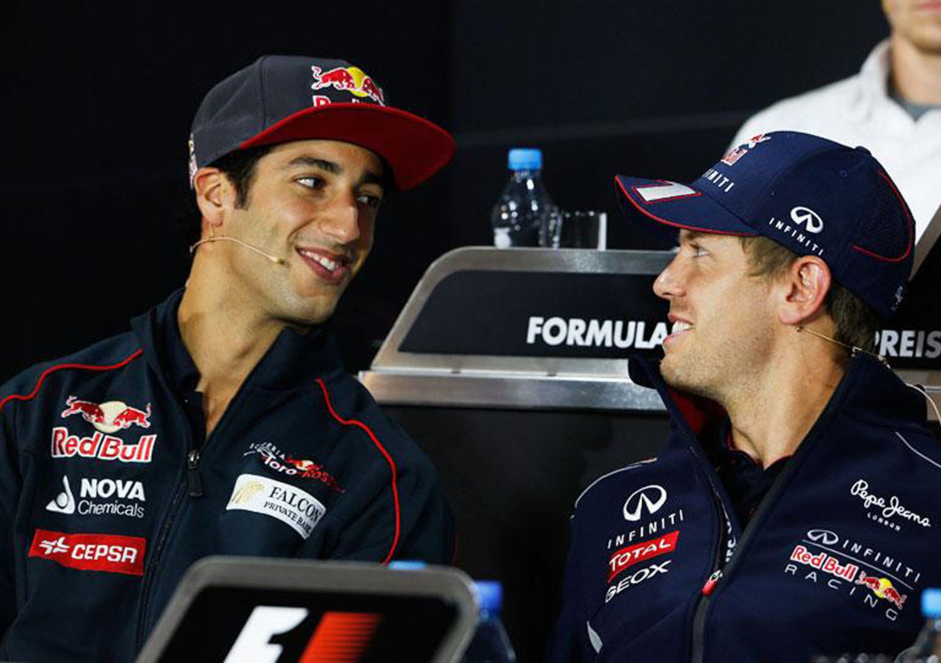 Formula 1 Cina 2014: Vettel soffre il pupo Ricciardo