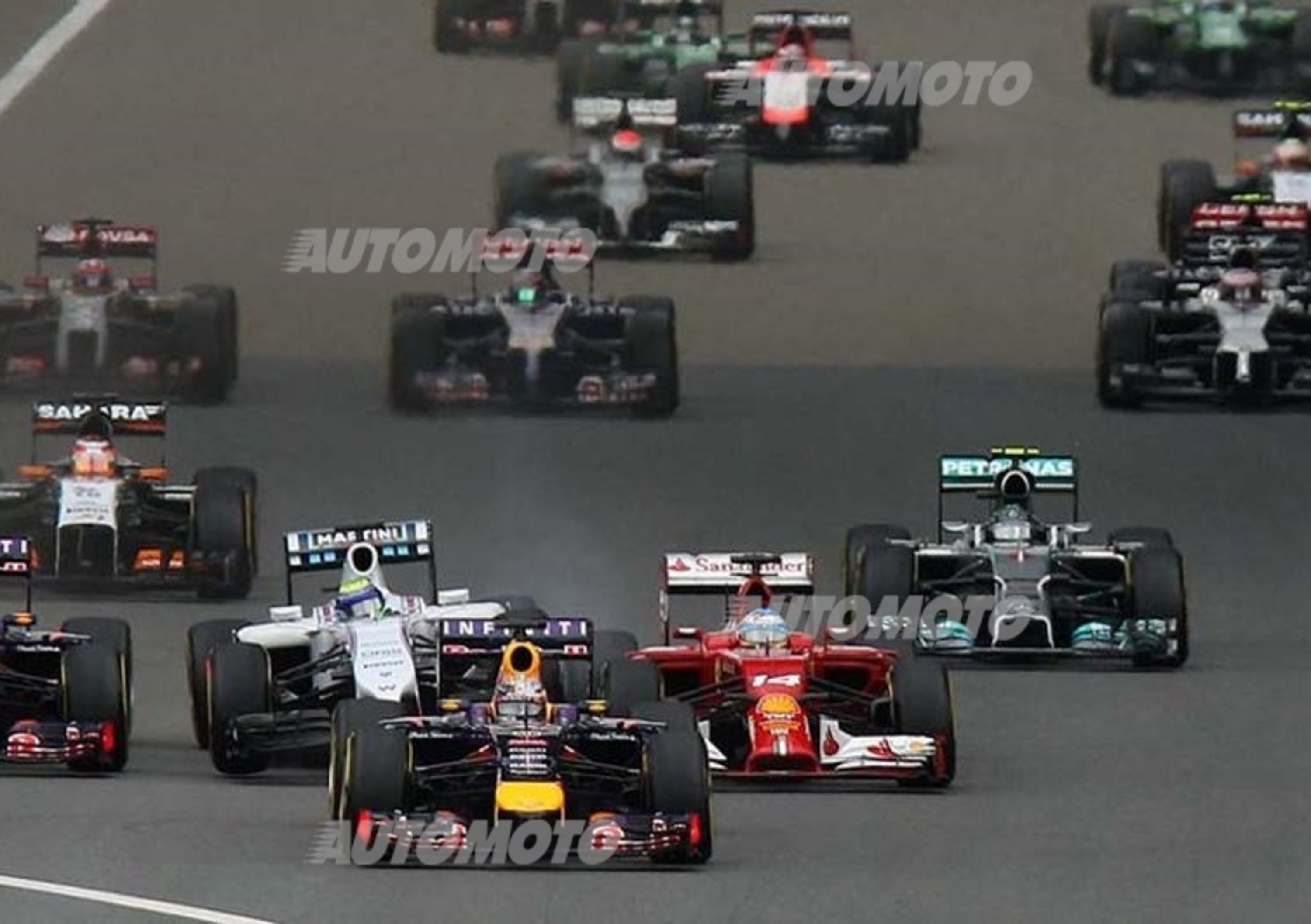 Formula 1 Cina 2014: le foto pi&ugrave; belle del GP di Shanghai