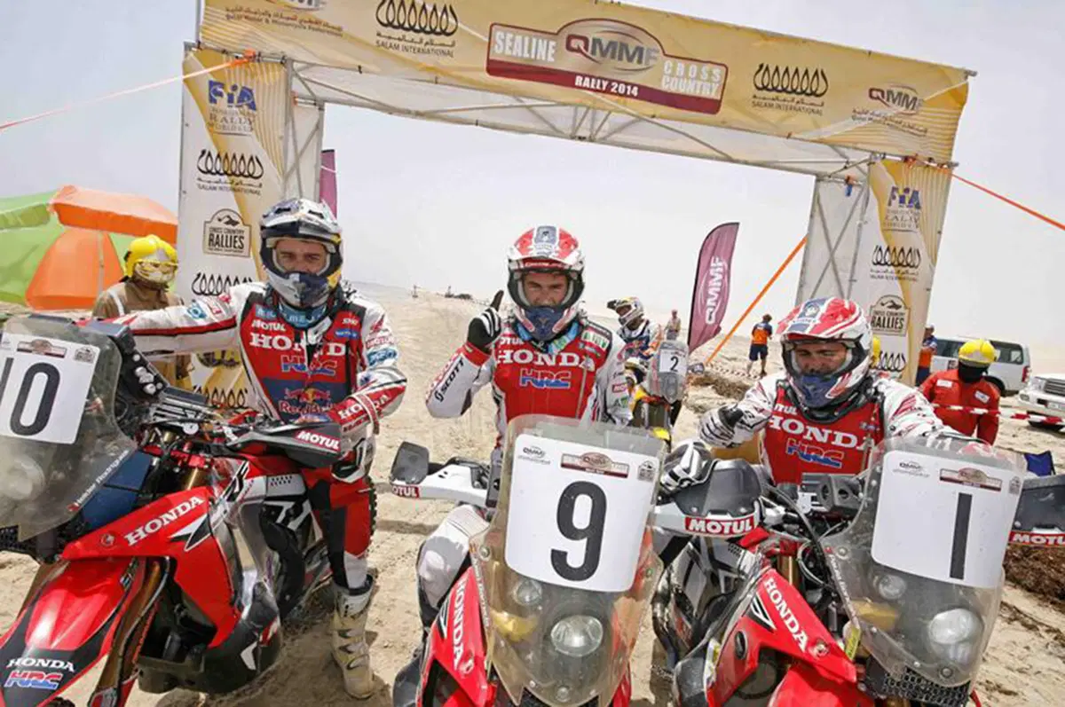 Mondiale Raid. Barreda (Honda) e Al-Attyiah (Mini) vincono in Qatar (9)