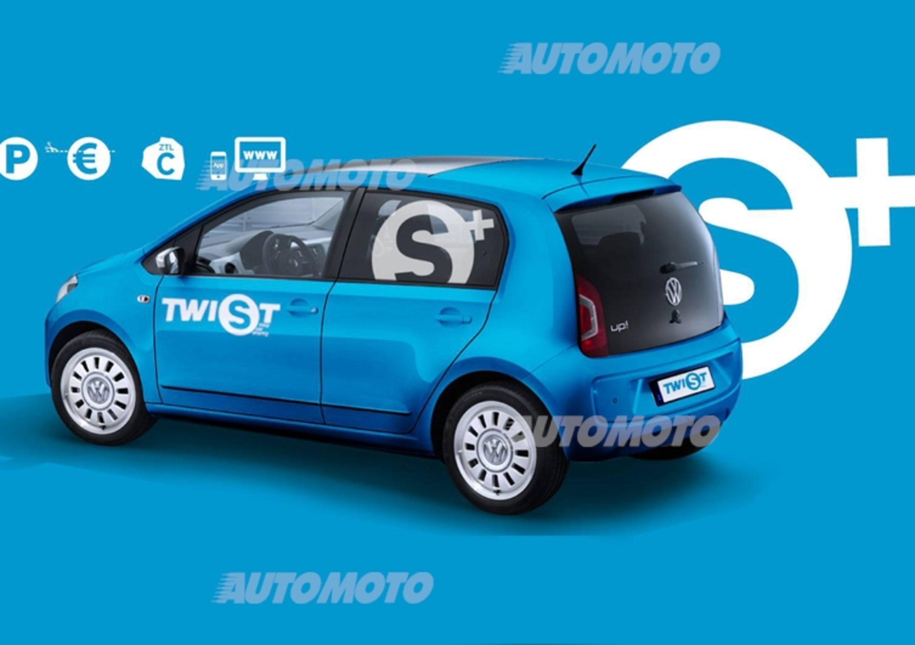 Car sharing a Milano: arriva Twist con le Volkswagen up!