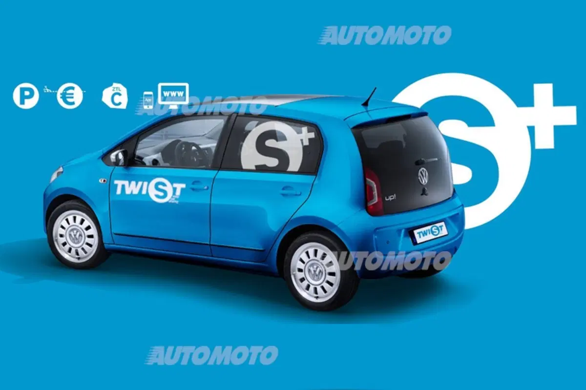 Car sharing a Milano: arriva Twist con le Volkswagen up!