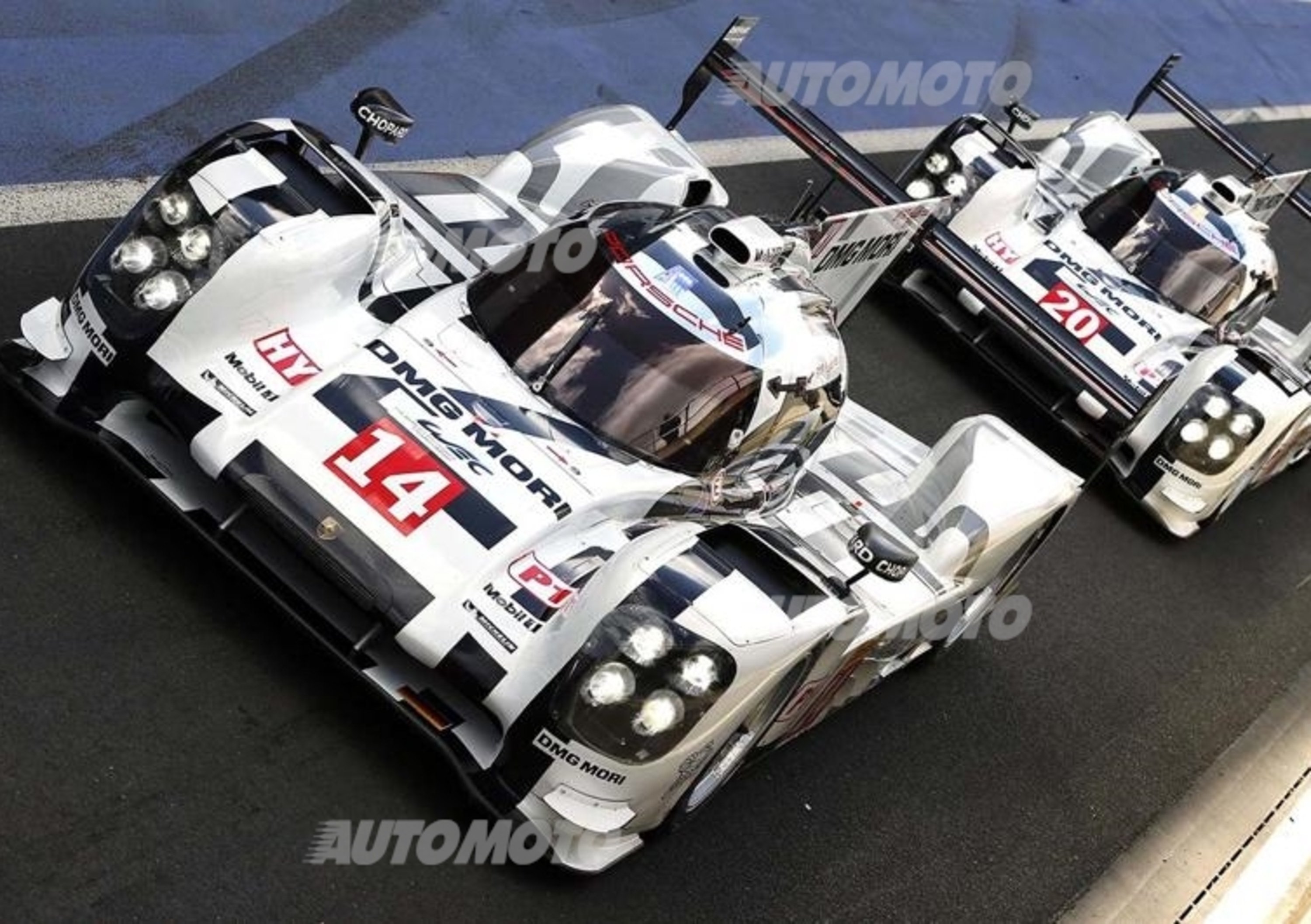 WEC 2014: la Porsche 919 Hybrid cerca a Spa un&#039;anteprima di Le Mans