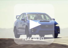 Tommi Mäkinen fa volare la nuova Subaru WRX STi in pista