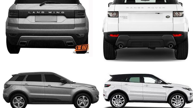 La guerra dei cloni: Landwind E32, la copia cinese della Range Rover Evoque