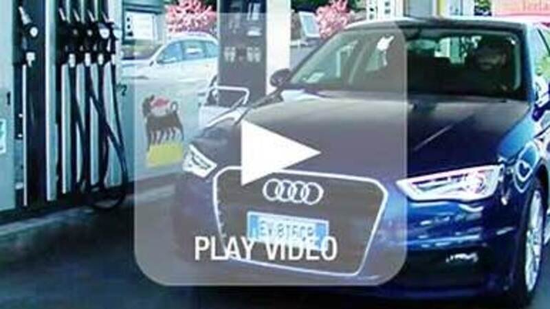 Audi A3 g-tron: nessun limite, il pieno di metano diventa self-service