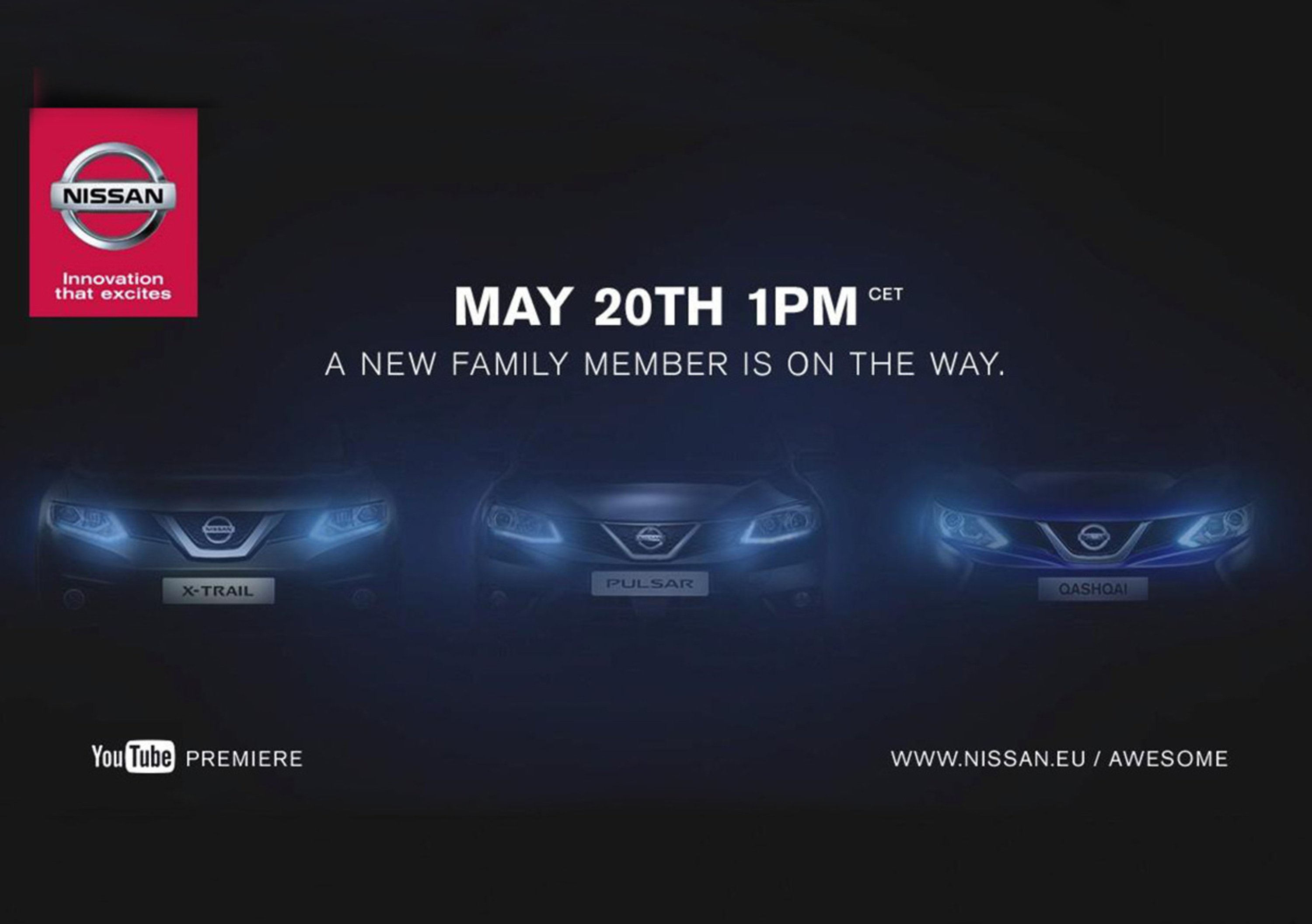 Nissan Pulsar: primo teaser della segmento C nipponica