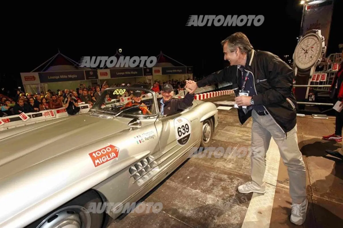 Mille Miglia 2014: l'arrivo a Roma