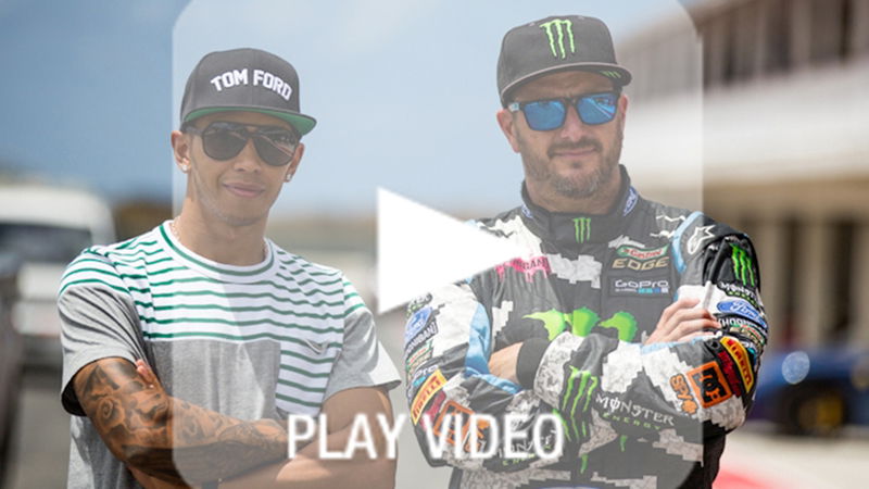 Ken Block vs Lewis Hamilton: quando il Rally sfida la Formula 1