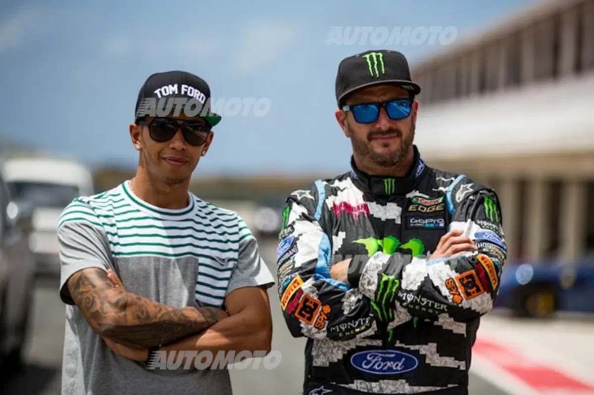 Ken Block vs Lewis Hamilton: quando il Rally sfida la Formula 1