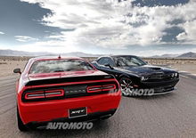 Dodge Challenger SRT e Challenger SRT Hellcat: fate largo ai V8