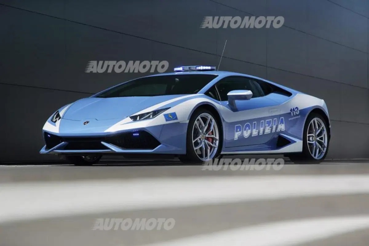 Una Lamborghini Huracàn LP 610-4 per la Polizia Stradale