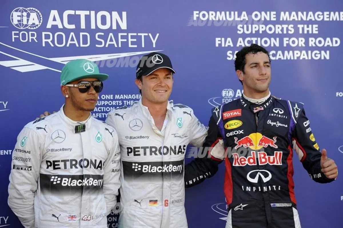 Formula 1 Montecarlo 2014: Rosberg strappa la pole, Ricciardo ancora davanti a Vettel (16)