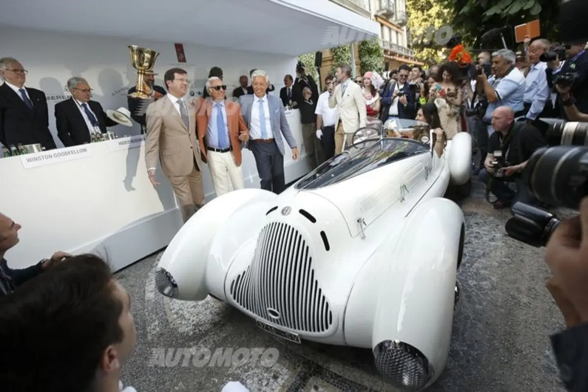 Villa d'Este: l'Alfa Romeo 6C 1750 Gran Sport vince l'edizione 2014 (5)